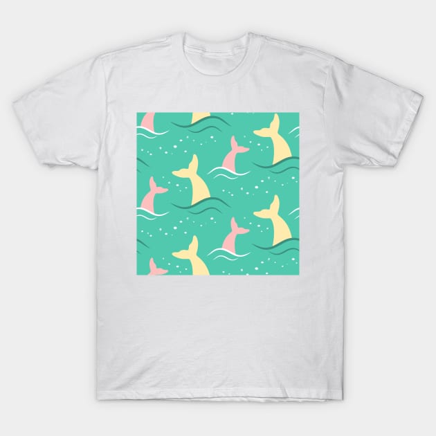 Mermaid Tails T-Shirt by Salty Siren Studios